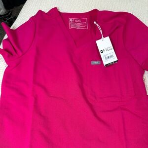 BRAND NEW RASPBERRY SORBET FIGS TOP SIZE XS